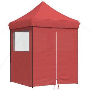 vidaXL Tente de f&ecirc;te 200 x 200 x 306 cm Bordeaux Tissu Oxford