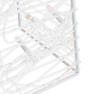 vidaXL Cône lumineux décoratif à LED Acrylique Blanc froid 60 cm