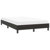 vidaXL Cadre de lit sans matelas noir 120x220 cm velours