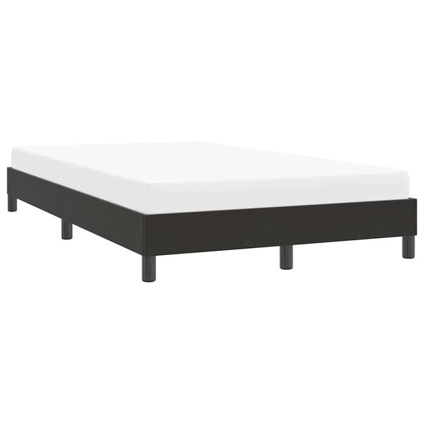 vidaXL Cadre de lit sans matelas noir 120x220 cm velours