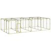 vidaXL Poulailler 800x400x200 cm Bois de pin massif impr&eacute;gn&eacute;