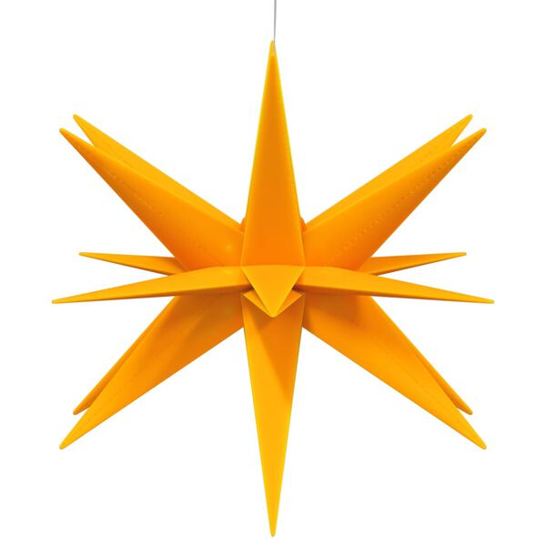 vidaXL Lumi&egrave;res de No&euml;l avec LED 3 pcs pliable jaune 43 cm