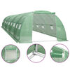 vidaXL Serre 32 m&sup2; 8x4x2 m