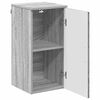vidaXL Cabinet de salle de bain Gris Sonoma 30 x 31,5 x 61 cm