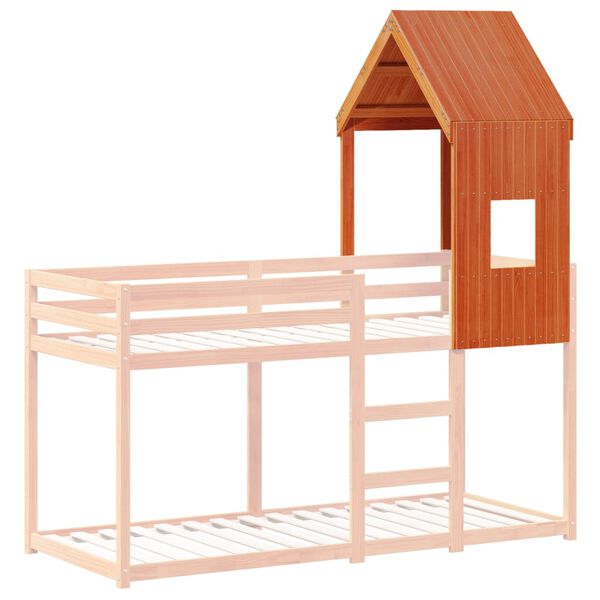vidaXL Toit de lit pour enfants 60x99x139,5 cm bois de pin massif