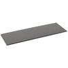 vidaXL Panneaux muraux 12 pcs Gris 90x30 cm Similicuir 3,24 m²