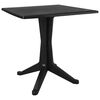 vidaXL Table de jardin Anthracite 70x70x71,7 cm Plastique