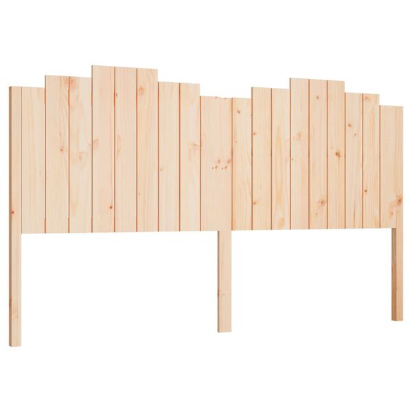 vidaXL T&ecirc;te de lit 186x4x110 cm Bois massif de pin