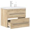vidaXL Ensemble de meubles de salle de bain 2 pcs chêne sonoma