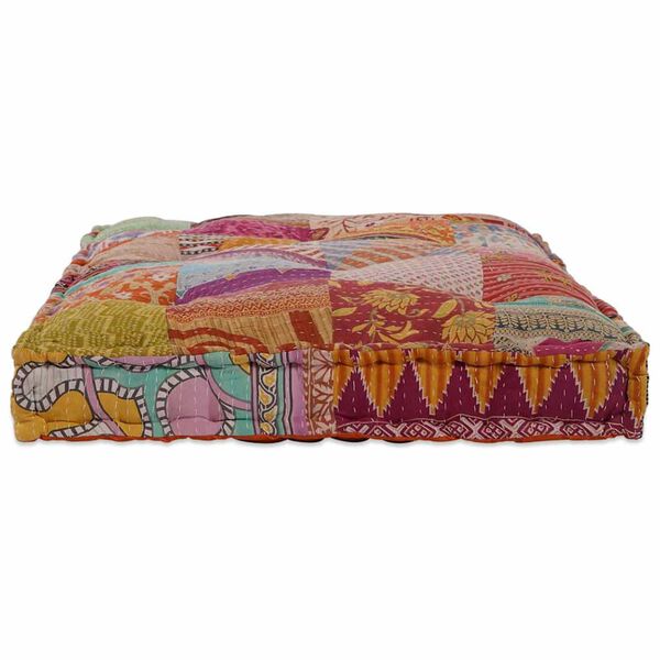 vidaXL Coussin de canap&eacute; Multicolore 120 x 80 x 12 cm tissu