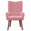 vidaXL fauteuil Rose 63 x 67 x 94 cm Velours