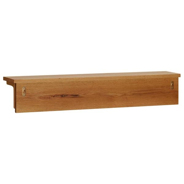 vidaXL Porte-manteau 90x16x16 cm Bois de chêne massif