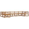 vidaXL Ensemble de canap&eacute;s d'ext&eacute;rieur 7 pcs Naturel