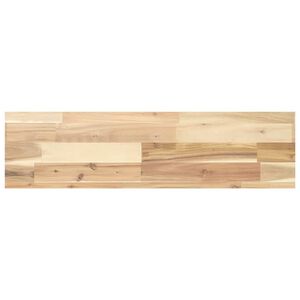 vidaXL &Eacute;tag&egrave;re flottante 80x20x4 cm bois d'acacia massif non trait&eacute;