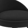 vidaXL Tabourets de bar lot de 2 Noir Velours