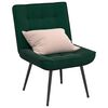 vidaXL Chaise de relaxation vert fonc&eacute; 64x74x84 cm velours
