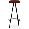 vidaXL Ensemble de bar 3 pcs Bois d'acacia massif et cuir v&eacute;ritable