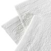 vidaXL Serviettes pour invit&eacute;s 50 pcs Coton 350 g/m&sup2; 30x30 cm Blanc