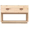 vidaXL Meuble TV 90x40x60 cm Bois de pin massif