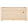 vidaXL Jardinière 60x31x31 cm bois de pin massif