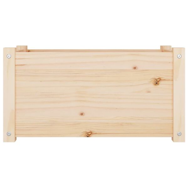 vidaXL Jardinière 60x31x31 cm bois de pin massif