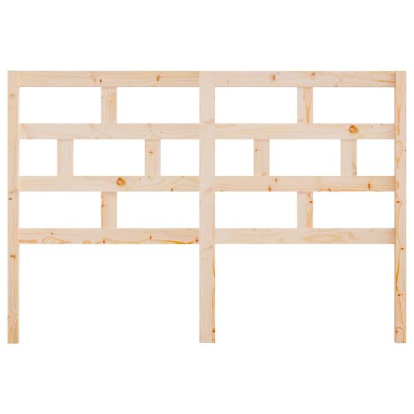 vidaXL Tête de lit 126x4x100 cm Bois massif de pin