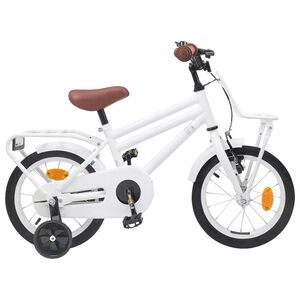 vidaXL V&eacute;lo pour Enfants 12 Pouces pour les enfants de 2 &agrave; 4 ans Blanc