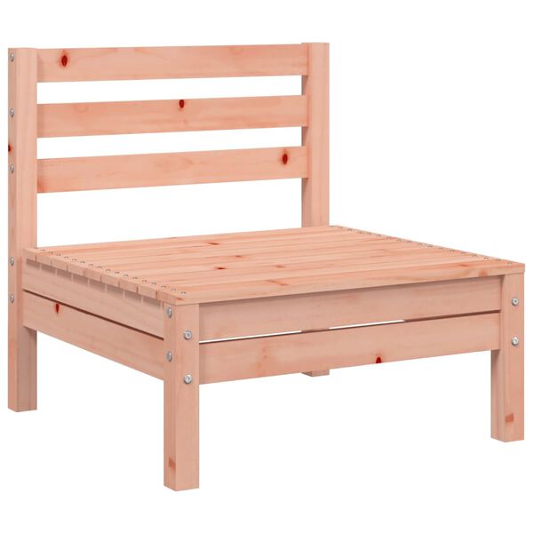 vidaXL Salon de jardin 8 pcs avec coussins sapin douglas solide