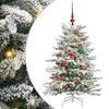 vidaXL Sapin de No&euml;l Artificiel &agrave; Branches Articul&eacute;es Blanc 120 cm