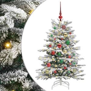 vidaXL Sapin de No&euml;l Artificiel &agrave; Branches Articul&eacute;es Blanc 120 cm