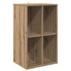 vidaXL Meuble &agrave; vinyles Ch&ecirc;ne artisanal 44,5 x 36,5 x 74,5 cm