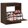 vidaXL Armoire à chaussures chêne marron 60x42x69 cm bois ingénierie
