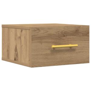 vidaXL Cabinet de chevet 35 x 35 x 20 cm Bois d'ing&eacute;nierie