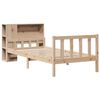 vidaXL Lit biblioth&egrave;que sans matelas 75x190 cm bois de pin massif