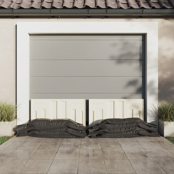 vidaXL Sacs de sable 50 pcs vert fonc&eacute; 103x25 cm PEHD