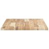 vidaXL Dessus de bureau non trait&eacute; 60x50x2 cm bois d'acacia massif