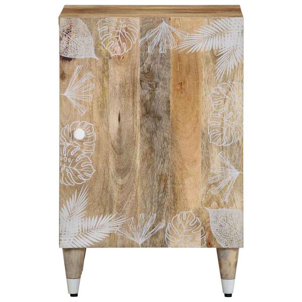 vidaXL Armoire de salle de bain 38x33,5x58 cm bois massif de manguier