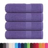 vidaXL Serviettes de bain FROGN 4 pcs violet 100x150 cm 360 g/m²