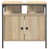 vidaXL Cabinet de salle de bain avec stockage Beige 60 x 30 x 60 cm