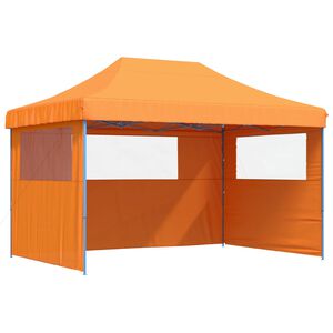 vidaXL Tente de f&ecirc;te 279 x 410 x 315 cm Orange Tissu Oxford