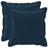 vidaXL Housse de coussin 2 pcs HOUTEN Bleu 35 x 35 cm