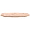 vidaXL Dessus de table &Oslash;60x2,5 cm rond bois massif de h&ecirc;tre