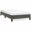 vidaXL Cadre de lit sans matelas gris fonc&eacute; 90x200 cm velours