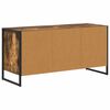vidaXL Meuble TV Ch&ecirc;ne Fum&eacute; 100 x 36 x 49,5 cm Bois d'ing&eacute;nierie