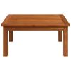 vidaXL Table de salon de jardin 63x63x30 cm Bois solide d'acacia