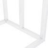 vidaXL Porte-serviettes sur pied Blanc 48x24x79 cm Fer