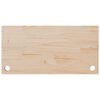 vidaXL Dessus de bureau 80x40x2,5 cm bois massif de pin