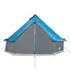vidaXL Tente familiale tipi 8 personnes bleu imperm&eacute;able