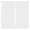 vidaXL Buffet ALTA blanc 77x35x73 cm bois massif de pin