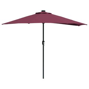 vidaXL Parasol de jardin Bordeaux 294 x 150 x 224 cm